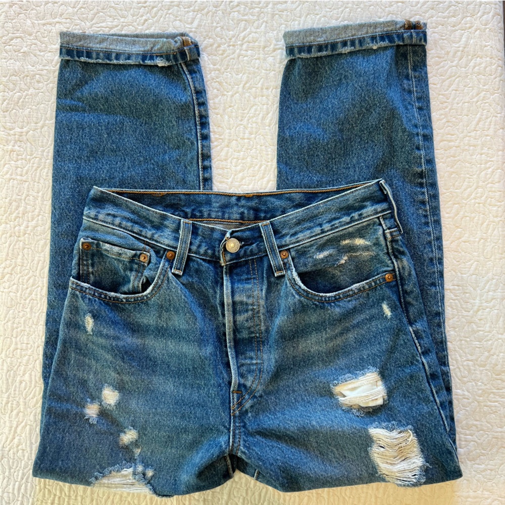 Levi 501 straight leg jeans - Picture 3 of 9